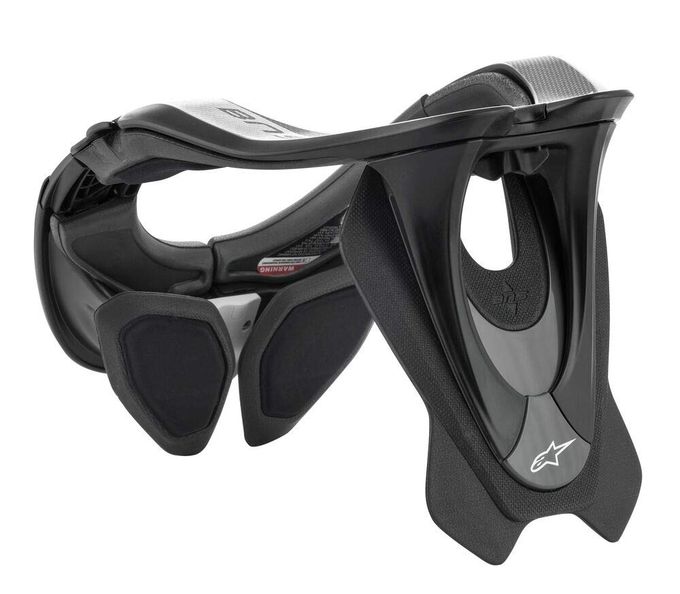Alpinestars 6500019 Bionic Neck Support Tech 2 (Xs/M, Black Cool Grey), Black/Cool Gray, Xs/M - Image 2