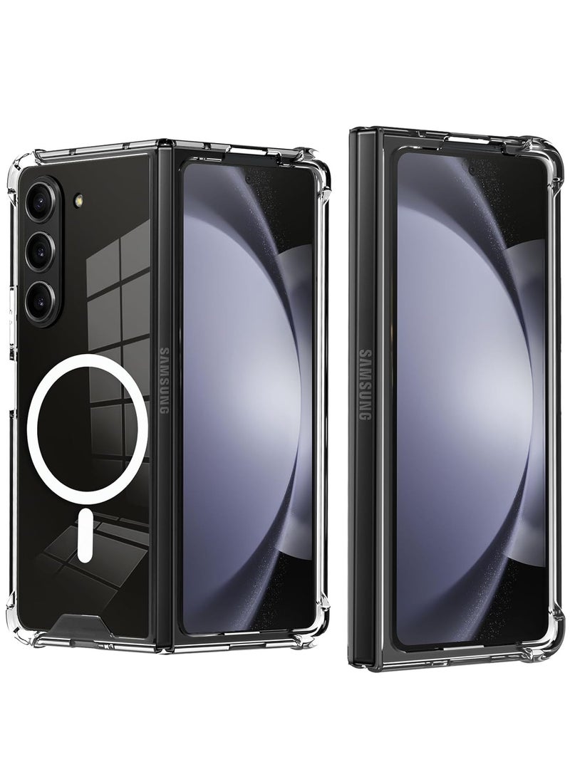 ELTRAZONE Scratchproof Transparent PC Case for Samsung Galaxy Z Fold6 - MagSafe Compatible, Clear Protection - Image 1