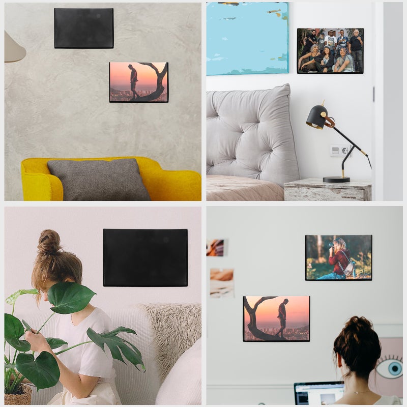 3Pcs Magnetic Photo Holder Magnetic Picture Frame Photo Frame for Fridge Small Picture Frame - Image 3