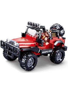 Sluban Model Bricks Series - Red Jeep off road Building Blocks With Mini Figur - For Age 12+ Years Old - 253Pcs - pzsku/Z70213E1B0CFA1617457DZ/45/_/1722508613/3ac042ff-2fe6-4ce3-b487-d8e7143ef648