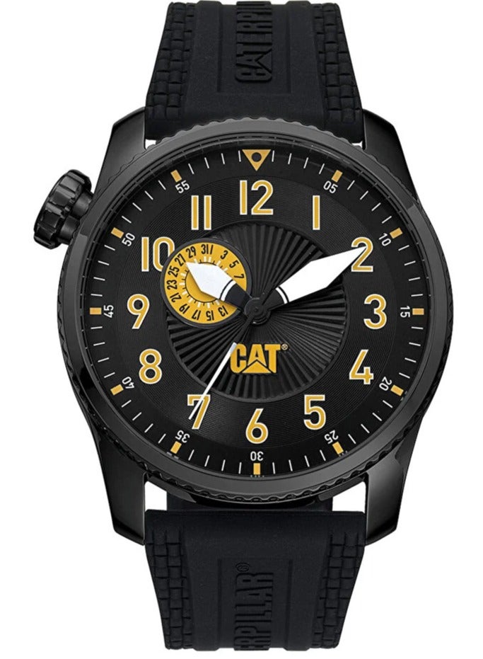 CATERPILLAR Spun Black Multi Dial Watch AQ.161.21.117 - Image 1