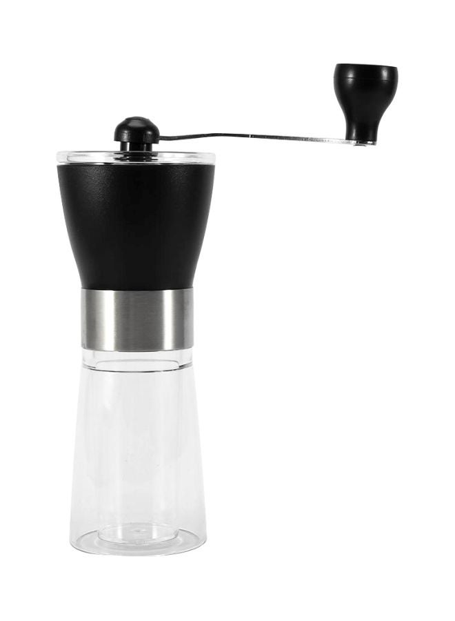 Black/Clear Manual Coffee Grinder - Image 1
