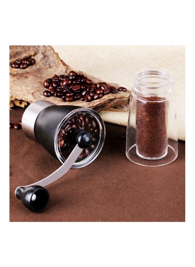 Black/Clear Manual Coffee Grinder - Image 2