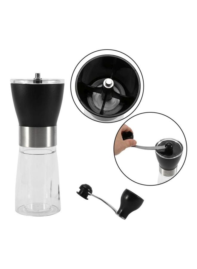 Black/Clear Manual Coffee Grinder - Image 3