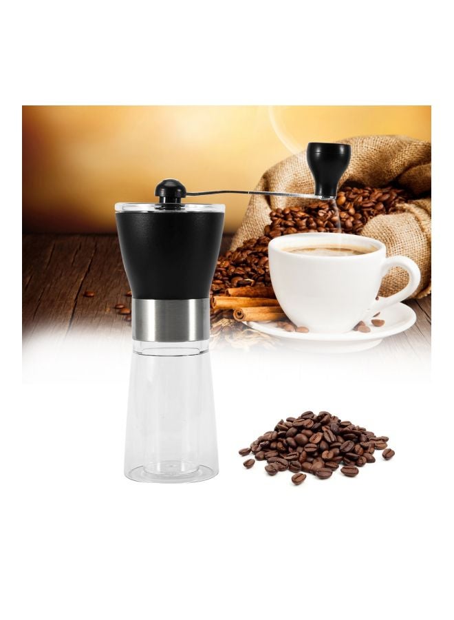 Black/Clear Manual Coffee Grinder - Image 4