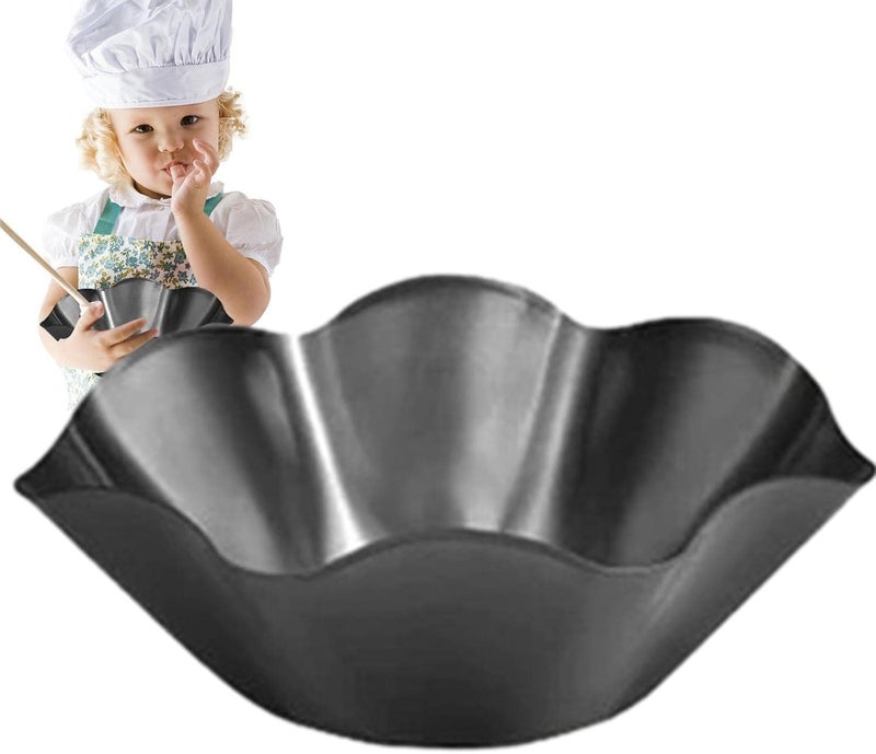 Taco Bowl Mold | Non-Stick Taco Bowls Flower Shaped,Baking Molds Rapid Heat Conduction Bake Evenly Non-Stick Coating Design Tostada Bakers for Cooking - Image 5