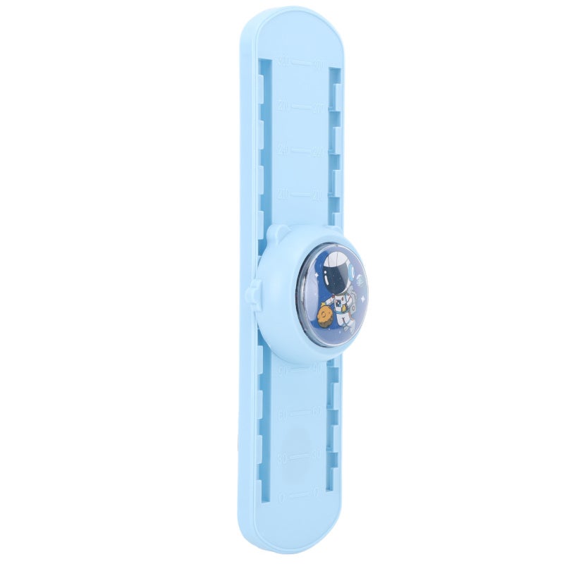Kids High Jump Training Toy Voice Broadcast Touch High Jump Counter Adjustable Lighting Growth Chart Exercise Blue - Image 2