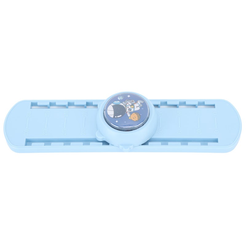 Kids High Jump Training Toy Voice Broadcast Touch High Jump Counter Adjustable Lighting Growth Chart Exercise Blue - Image 1