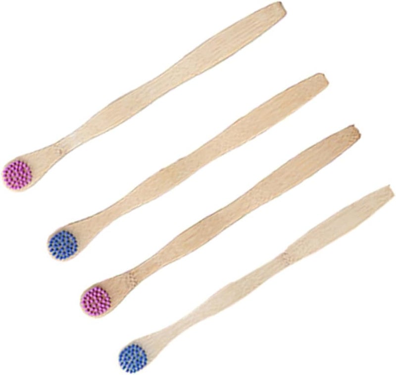 فاليكلود 4 فرشاة لسان مطلية بشعيرات ناعمة فائقة الرقة باللون الأزرق البنفسجي مع مقبض مقاوم للانزلاق - Image 2