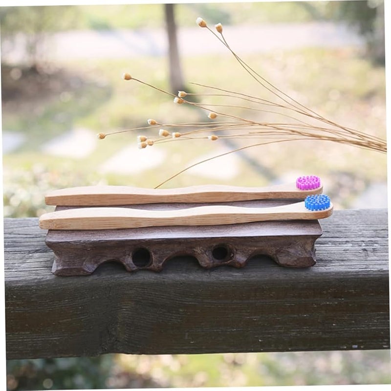 فاليكلود 4 فرشاة لسان مطلية بشعيرات ناعمة فائقة الرقة باللون الأزرق البنفسجي مع مقبض مقاوم للانزلاق - Image 5