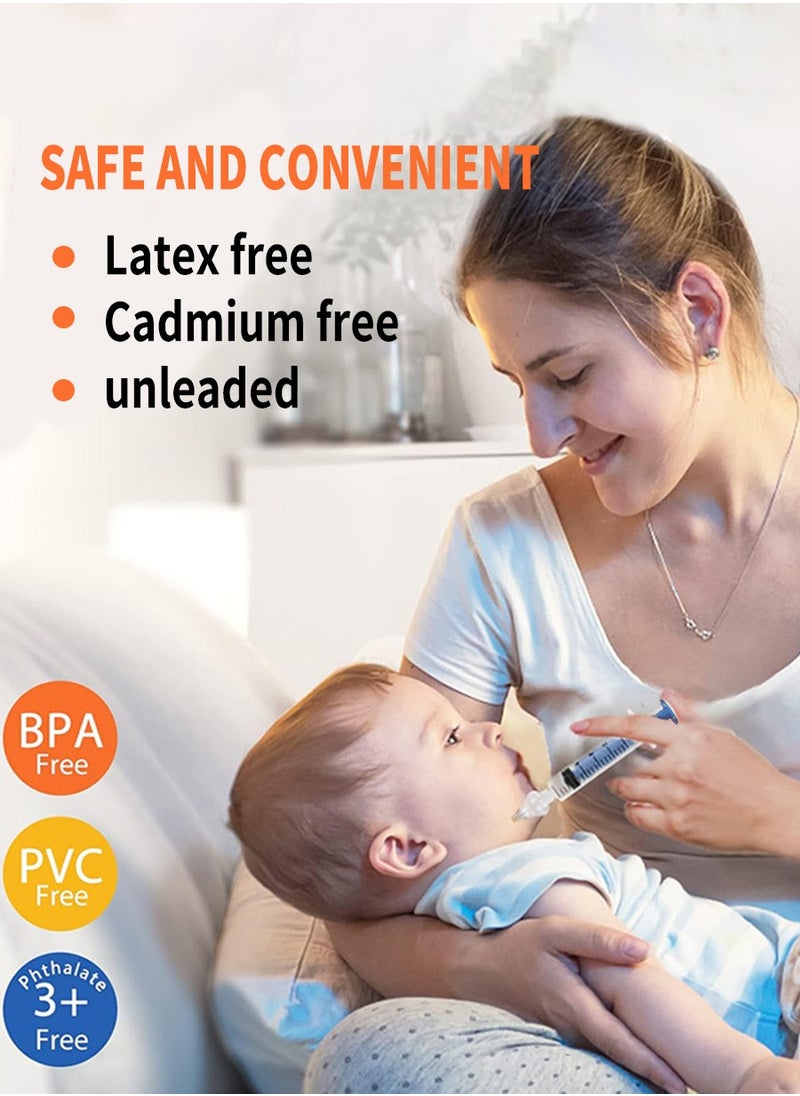 Beirui Baby Nasal Aspirator, Professional Rinse Syringe, 2PCS Baby Nasal Rinse, Portable Baby Nasal Cleaner Quick Rinse Device, Nasal Aspirator for Kids  - Image 2