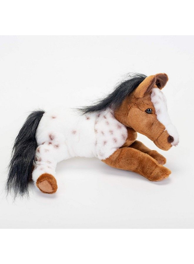 DEMDACO Laying Large Appaloosa Horse Spotted Children'S Plush Stuffed Animal - Image 4