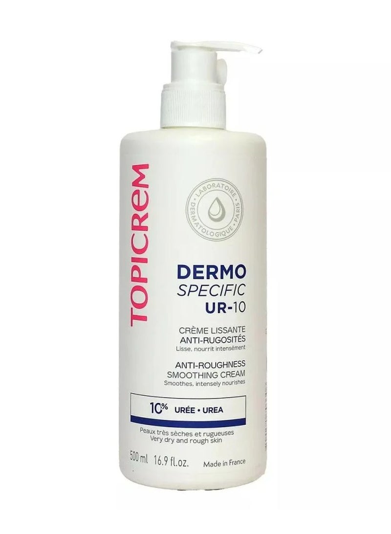 Topicrem Topicrem  Dermo UR-10 Anti-Roughness Smoothing Cream, 500 ml - Image 1