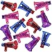 ArtCreativity Mini Glitter Megaphone Whistles Set of 12 Fun Noise Makers Party Favors for Kids Durable Plastic Material Christmas Gift for Kids Child New Year Party Gifts - Image 2