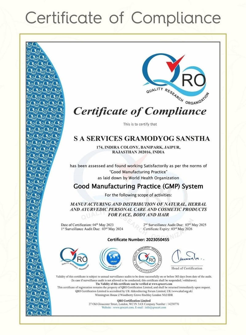 Khadi Traditional Premium Amla Bhringraj Shampoo for Controlling Dandruff & Hairfall, Sulphate and Paraben Free Shampoo, Natural Cleanser for Frizzy Hair - Image 5