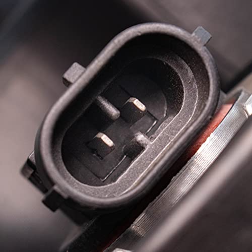 TRQ مجموعة تجميع مصابيح أمامية من TRQ مكونة من قطعتين للجانب السائق والراكب متوافقة مع نيسان كيكز S SV 2018-2020 NI2502264 NI2503264 260105RL0A 26010-5RL0A 260605RL0A 26060-5RL0A - Image 3