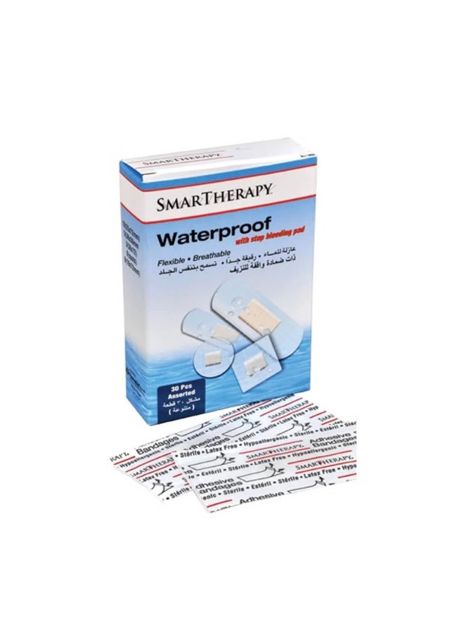 SMARTHERAPY SmartTherapy Waterproof Adhesive Bandages 30 Pieces - Image 2