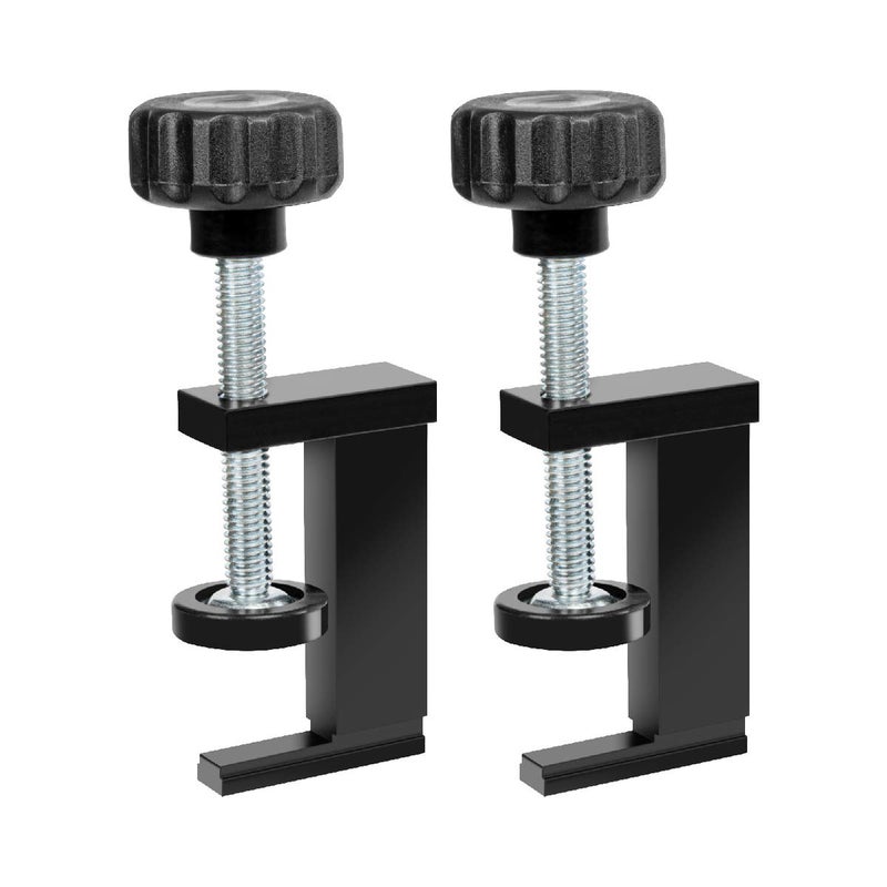 POWERTEC 71438 T-Track Clamp Vice | Hold Down Clamps for T-Tracks Accepting 1/4 Inch hex head Bolts – 2 Pack - Image 1