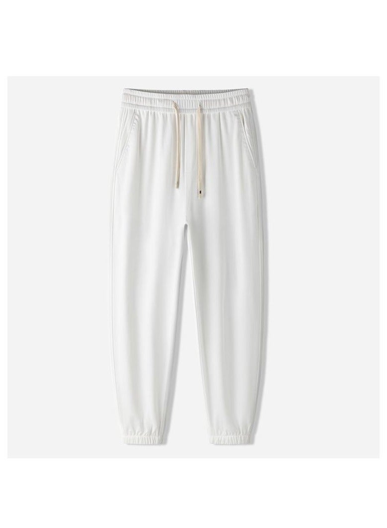 Fashionable Men's Casual Minimalist Style, Easy Matching Foot Binding Sweatpants  - Image 1