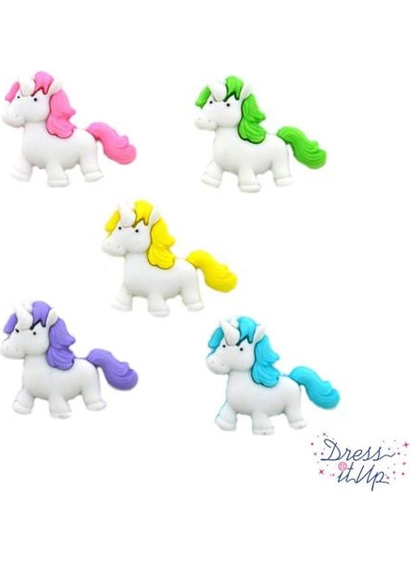 Dress It Up Decorative Toy Figure Button 10410 