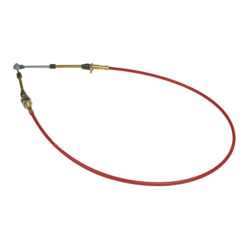 B M B&M 80605 5' Long Performance Shifter Cable , Red - Image 2