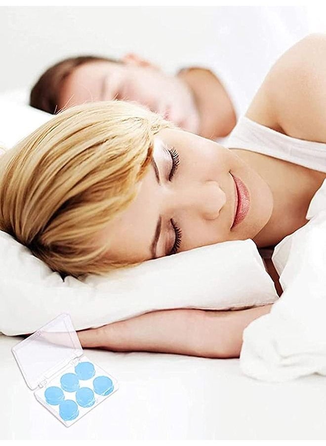 Arabest - Sleep Earplugs Silicone Earplugs Sleep Earplugs with High Decibel Noise Protection Waterproof Earplugs for Sleep Learning Swimming and Cancelling Noise(6 Pairs) - Image 1