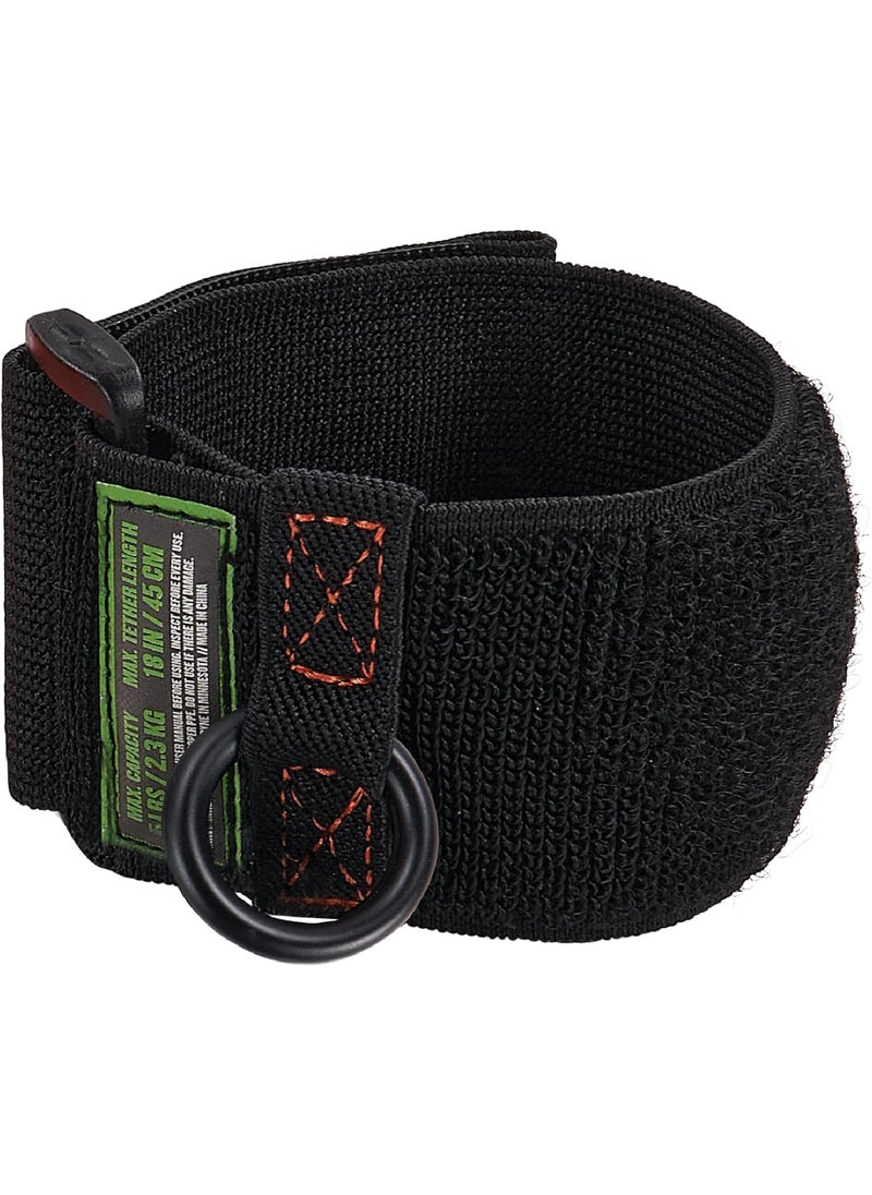 Ergodyne Squids 3123 Tool Wristband with DRing Tool Lanyard Tethering Attachment Point Tool Weight Rating 5lbs