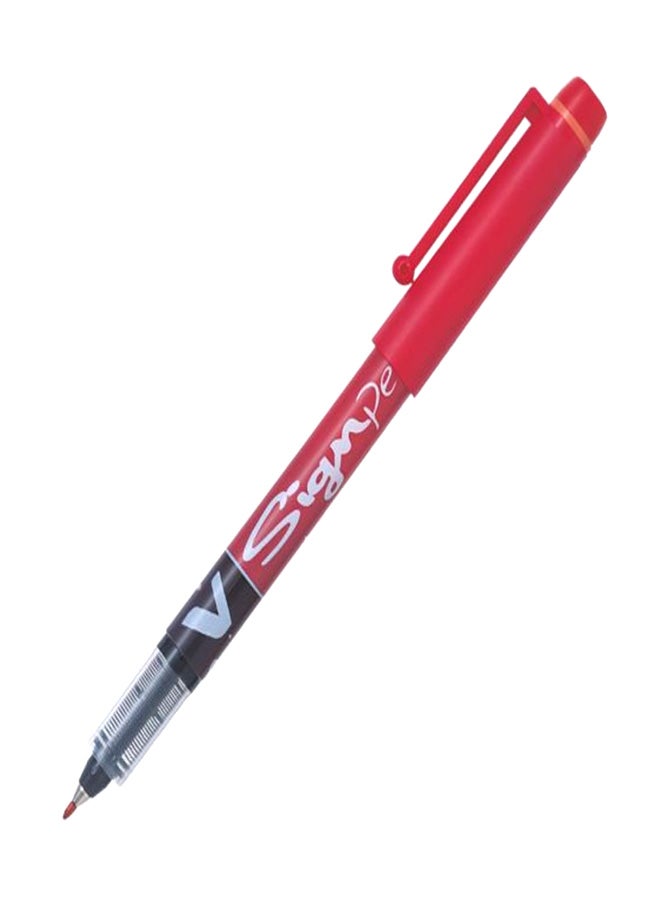 PILOT RED SIGNATURE PEN - Image 1