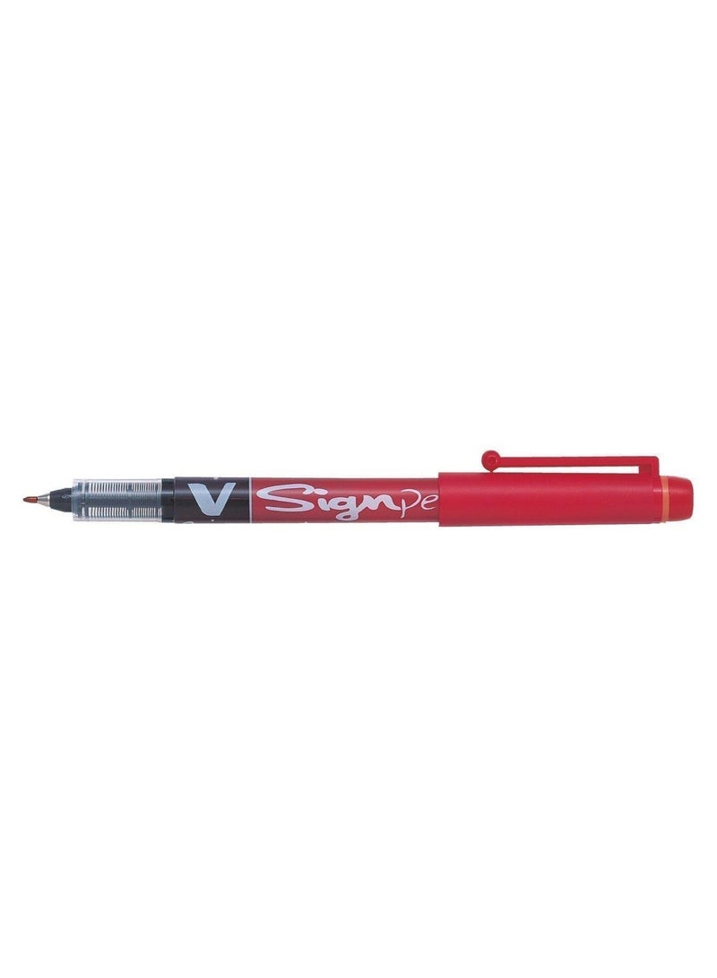 PILOT RED SIGNATURE PEN - Image 2