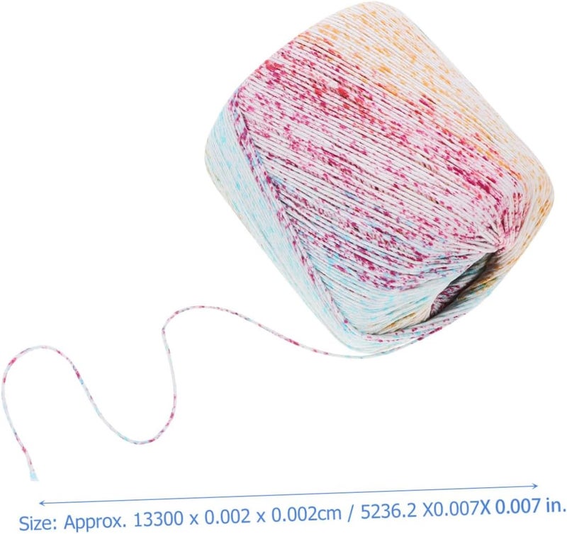 NUOBESTY Gradient Cotton Yarn for Hand Knitting Crochet Thread DIY Sweater Scarf Hat Shawl Material Thick Soft Colored Yarn for Crafting Accessories and Clothing - Image 2