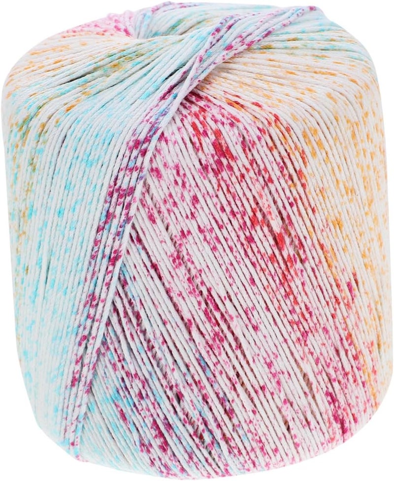 NUOBESTY Gradient Cotton Yarn for Hand Knitting Crochet Thread DIY Sweater Scarf Hat Shawl Material Thick Soft Colored Yarn for Crafting Accessories and Clothing - Image 5