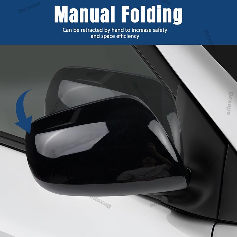 Dexepe Passenger Side Mirror Assembly for Toyota Corolla 2009-2013 - Heated Power Adjustable Glass - Image 5