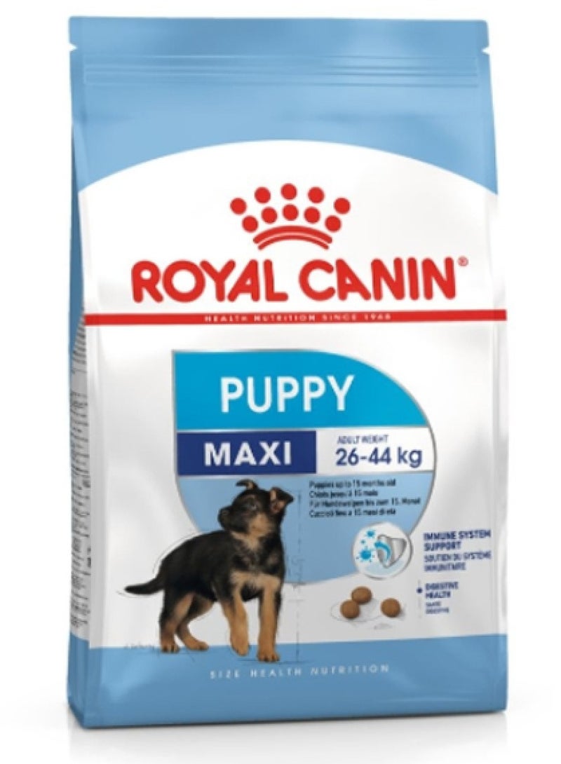 Royal canin Size Health Nutrition Maxi Puppy 4 KG dog dry food - Image 1