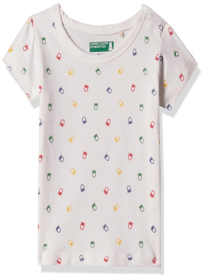 UNITED COLORS OF BENETTON Pack of Two TEES with Solid+AOP Boys Navy - Image 2