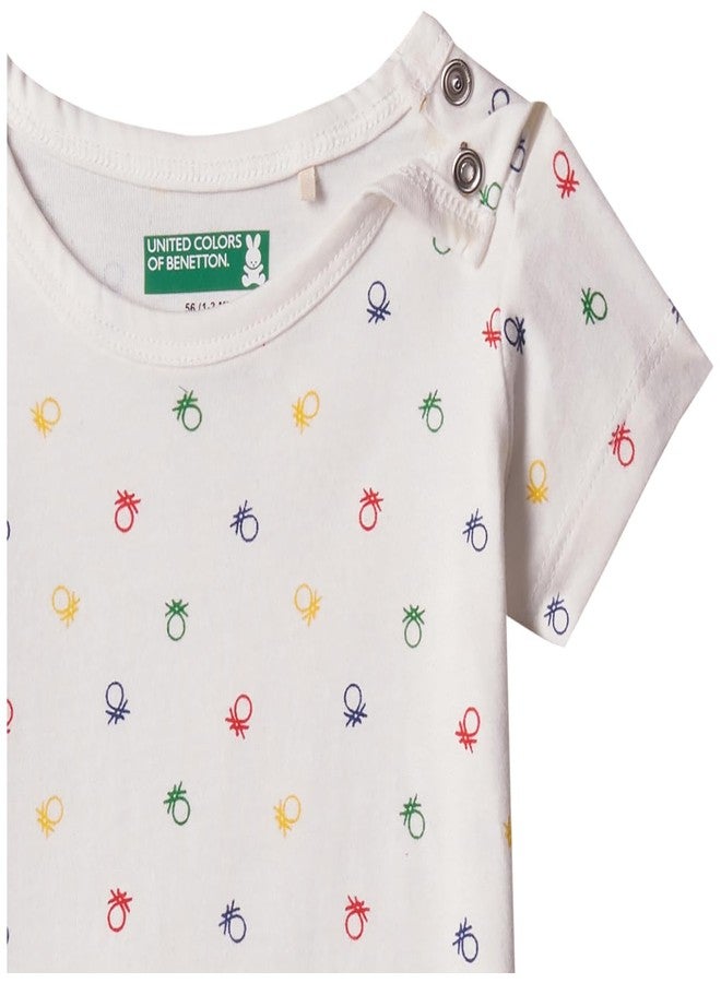 UNITED COLORS OF BENETTON Pack of Two TEES with Solid+AOP Boys Navy - Image 4