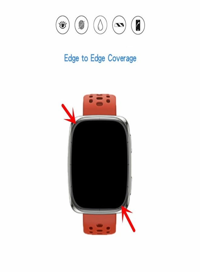 MIHENCE Screen Protector Compatible for Amazfit Active 2 Square Smartwatch, TPU HD Protective Film (6 PCS) - Image 3