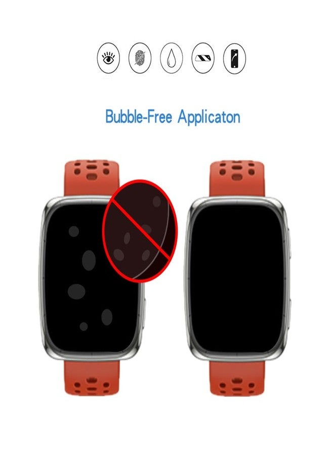 MIHENCE Screen Protector Compatible for Amazfit Active 2 Square Smartwatch, TPU HD Protective Film (6 PCS) - Image 4