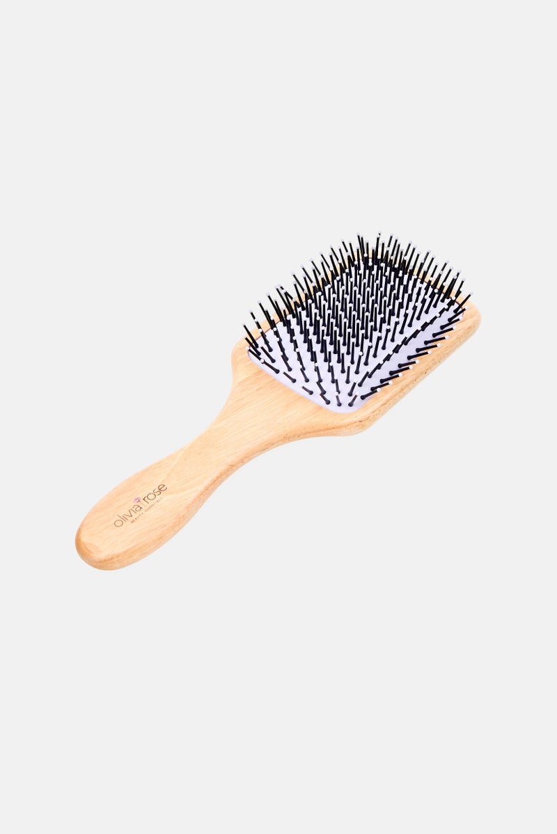 Olivia Rose Pain Free Detangling Hair Brush, Light Brown - Image 2