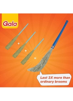 Gala No Dust Broom Extra Long (For Floor Cleaning Multipurpose, Fiber) - pzsku/Z7023078150F99DBF450EZ/45/_/1728720143/1c754fbc-63c5-4248-a3ce-28aac9c7c0c5