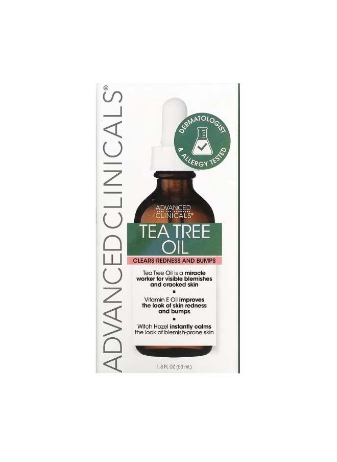 Advanced Clinicals Tea Tree Oil 1.8 fl oz 53 ml  - Image 2