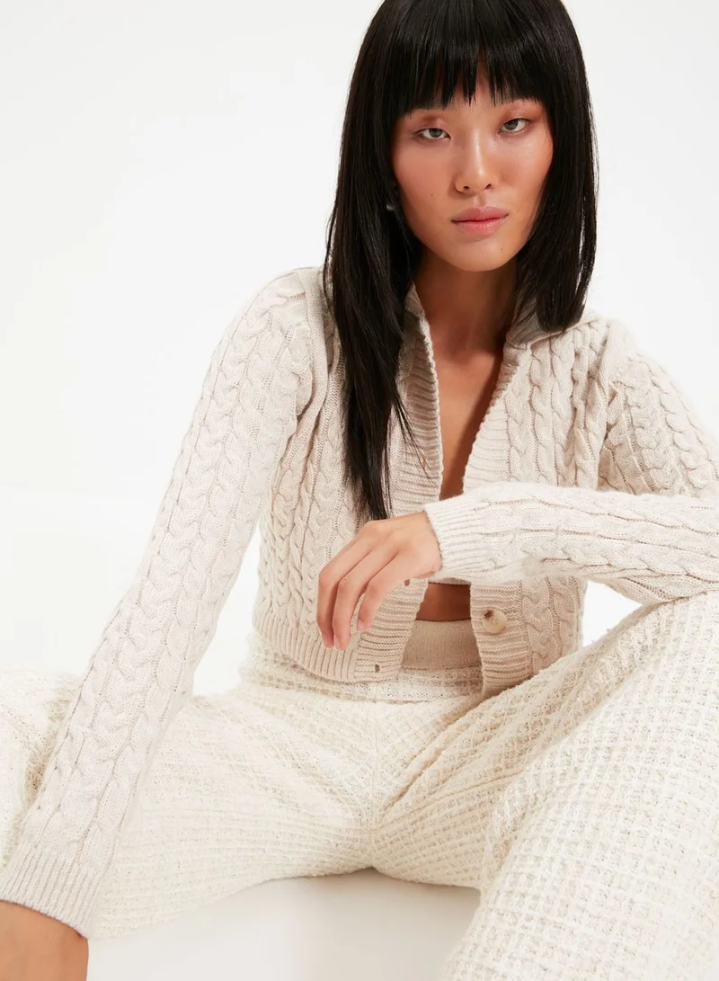 trendyol Button Down Knitted Cardigan