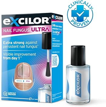 Excilor Fungal Nail ULTRA Extra Strong Treatment Extensive or Persistent Infections Clinically Proven No Filing Day 1 Visible Improvement Nail Polish Compatible WaterResistant 30ml - Image 2
