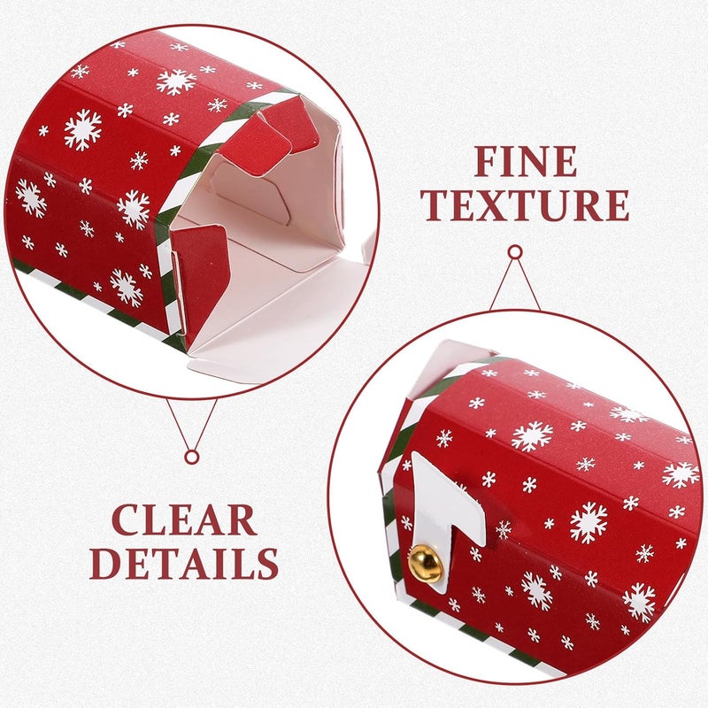 Zerodeko Christmas Candy Boxes and Cookie Boxes 20pcs for Holiday Party Packaging and Giving - Image 3