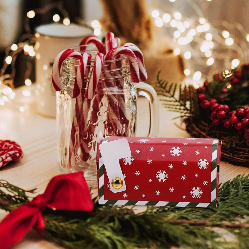 Zerodeko Christmas Candy Boxes and Cookie Boxes 20pcs for Holiday Party Packaging and Giving - Image 5