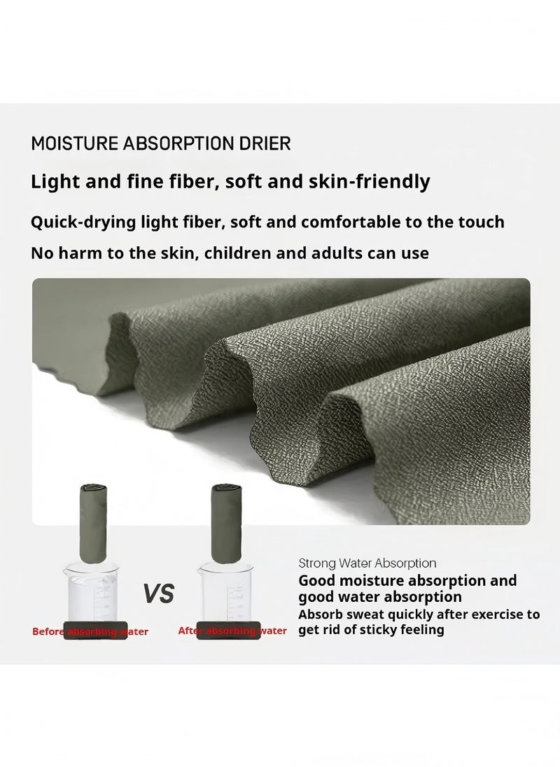 YIQUAN - Cute little whale sports quick-drying towel, cold towel to absorb sweat, portable silicone towel for gym, cooling towel (30 x80CM, Blue) - Image 1