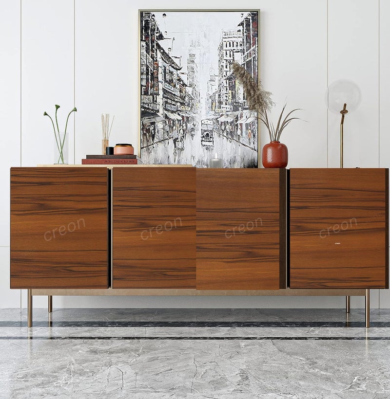 CREON™ Wooden Wallppaer Self Adhesive Wood Grain Wallpaper Waterproof Old Furniture Vinyl Stickers Wooden Door Wardrobe Desktop Wall Papers (Black Brown Wood, 24X96 Inch) - Image 4