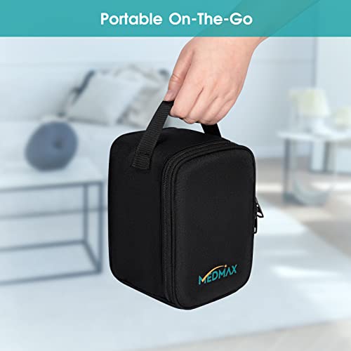 MEDMAX Carrying Case Compatible with OMRON Blood Pressure Monitor Bronze BP5100 / Upper Arm 3 Series Home Blood Pressure Monitor, Portable Storage Organizer Bag with Handle (Bag Only) - Image 5