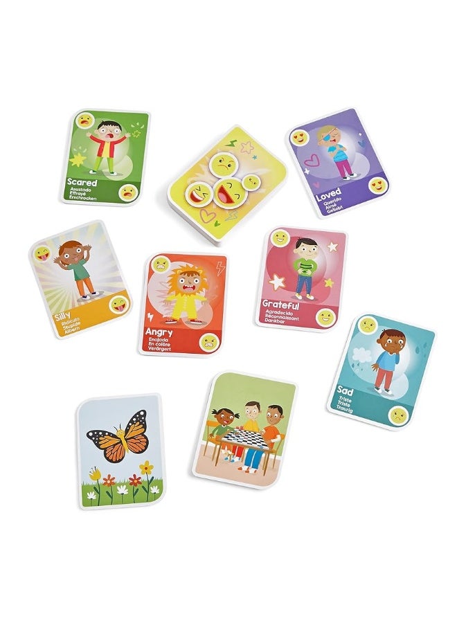 hand2mind hand2mind Express Your Feelings Playing Cards, Emotions Cards, Flash Cards for Toddlers, Kids Card Games, Play Therapy Toys, Therapy Games, Social Emotional Learning Activities, Social Skills Games  - Image 5