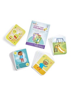 hand2mind hand2mind Express Your Feelings Playing Cards, Emotions Cards, Flash Cards for Toddlers, Kids Card Games, Play Therapy Toys, Therapy Games, Social Emotional Learning Activities, Social Skills Games  - Image 2