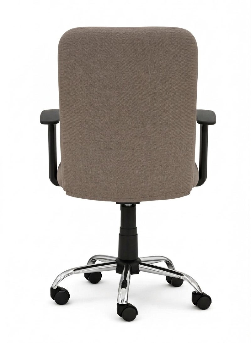 ترف كوم كرسي مكتب مريح بمسند ظهر مرتفع وقابل للتعديل - Image 3